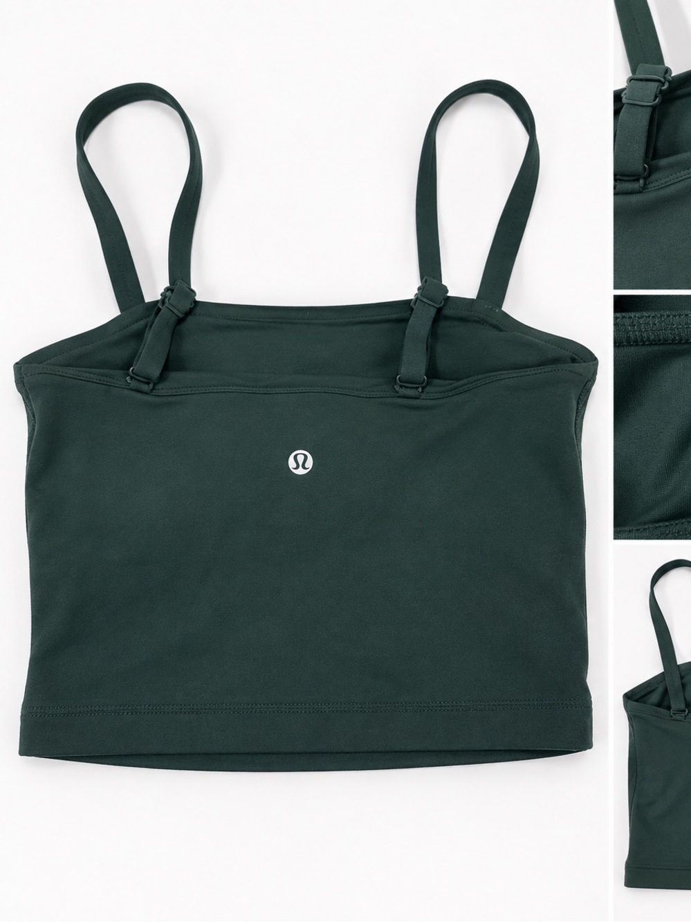 lululemon athletica Deep Forest Green Adjustable-Strap Camisole